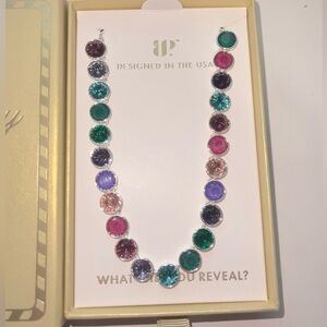 Bomb Party Jewel Candy Necklace “Candied Couture” in Enchanted Sugarplum